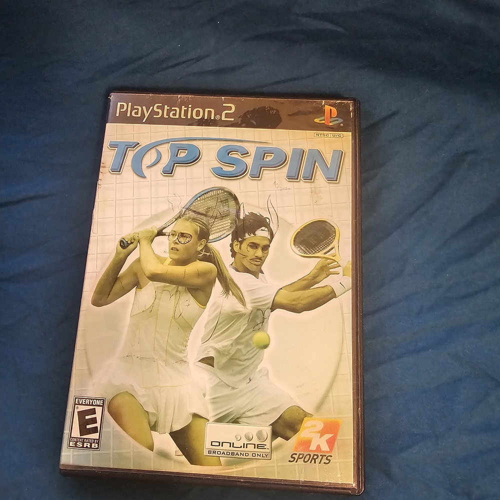 Top Spin for PlayStation 2 - Black